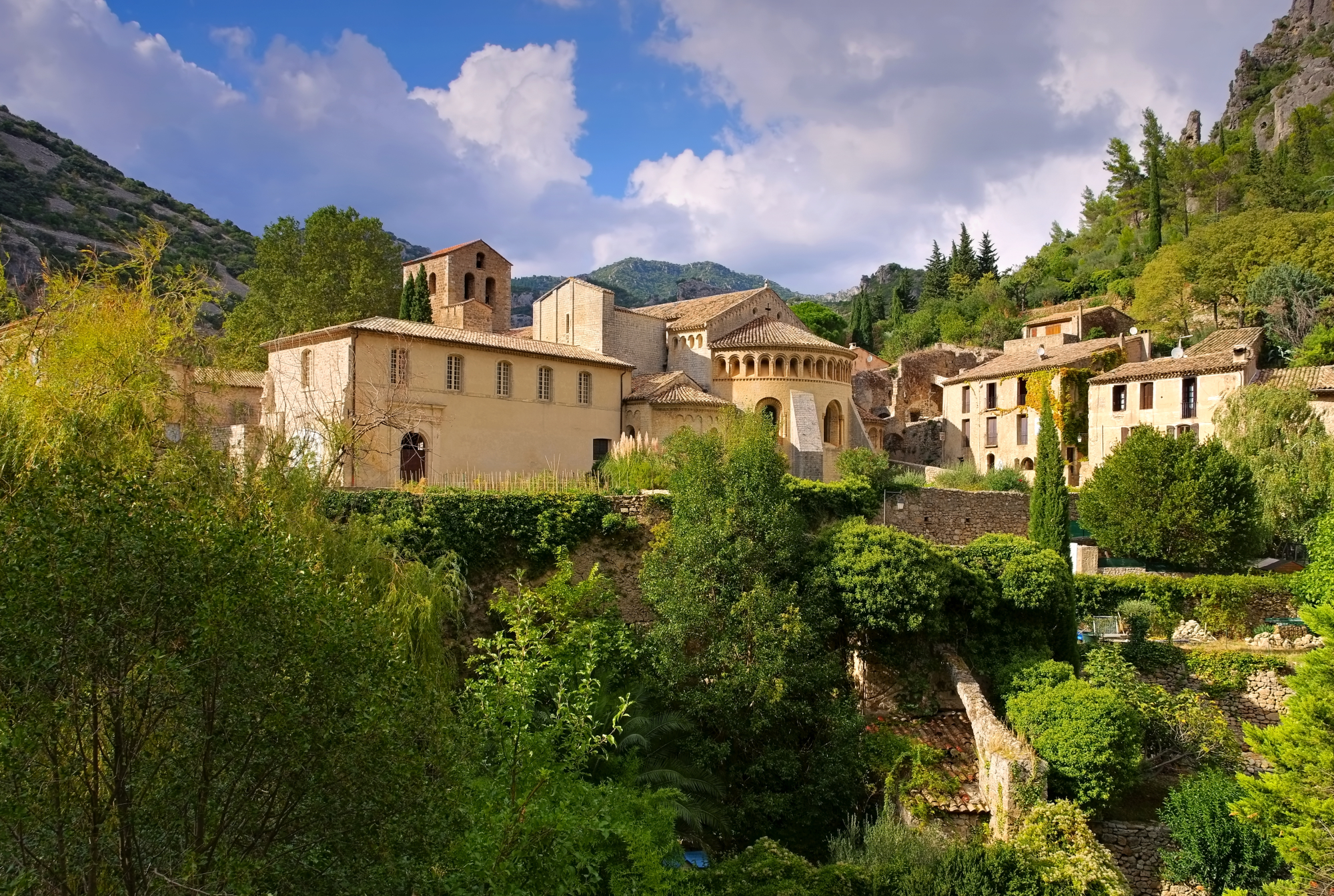 bannière Navettes sur le chemin de Saint-Guilhem