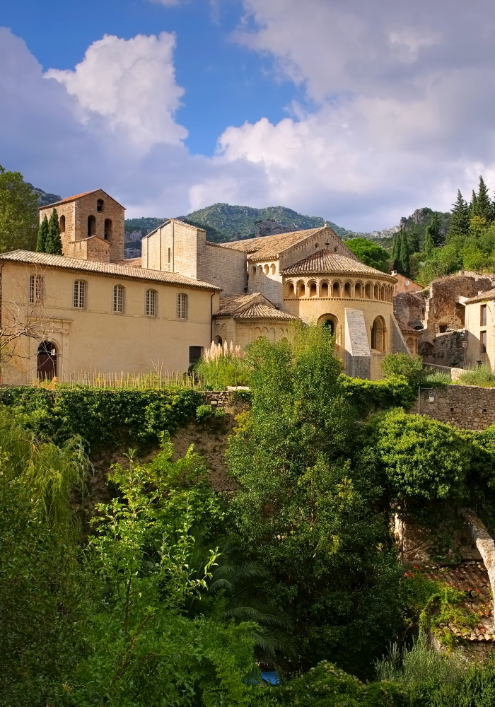 bannière Navettes sur le chemin de Saint-Guilhem