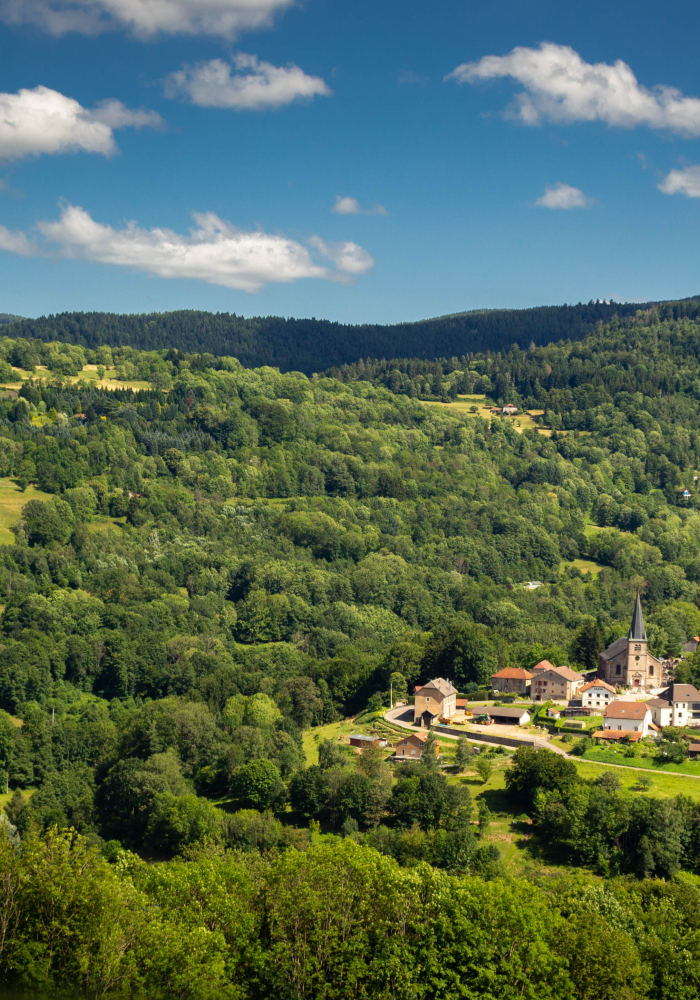 bannière  GR® de Pays de la Déodatie, boucle sud 